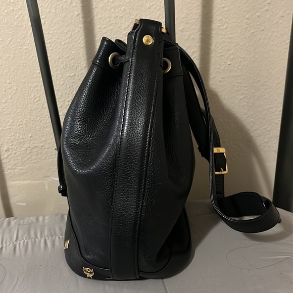 MCM large bucket bag with strap - Picture 4 of 6